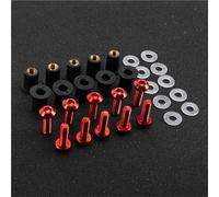 Kit Tornillos Alerón Viento, 5mm, 10 Uds., Para PCX 125/150 RC51/RVT1000 SP1/SP2 Para Rebel CMX 250 RVF400(rojo)