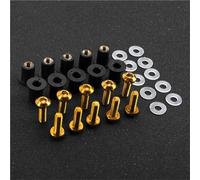 Kit Tornillos Alerón Viento, 5mm, 10 Uds., Para Suzuki, Para BURGMAN 650, 400, 125, 200, AN650, AN400, AN125, AN200(Gold)