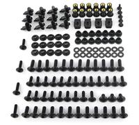 Kit Tornillos Carenado Completo Para Cubierta Motocicleta Clips Tuercas Acero Para CBR600 F4 CBR600RR CBR900RR 919 929 954 Kit de tornillos(00-03 Black)
