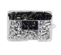 Kit Tornillos Carenado Motocicleta, Clips Tuerca Para CRF1000L CRF1100L Para AFRICA TWIN ST1100(Plata)