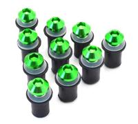Kit Tornillos Carenado Para Pantalla Viento, Tuerca Montaje Parabrisas Para S1000RR HP4 HP2, Para Sport K1200S, 10 Uds.(Green)