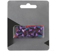Kit Tornillos Freno Disco 12uds M5x12 Rojos | Aleación aluminio para fuerte, para resistencia , peso ligero, ideal MTB, rosca limpia M5x12(Purple)
