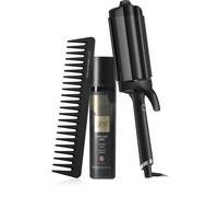 Kit Triple Tenacilla ghd Wave, Kit negro