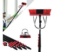 Kit Ts So de 30 pies para limpieza de cepillo Exble y dispensador de jabón alimentado por agua para techos, letreros y Truc Ultimate 9 m