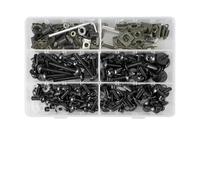 Kit Tuercas Pernos Kit De Tornillos Carenado Motocicleta Para Suzuki Para Hayabusa GSX1300R GSX-1300R GSX 1300R Fijación, Tuercas Y Clips Carrocería Tornillos Carenado Motocicleta(Negro,253pcs)