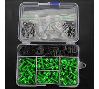 Kit Tuercas Pernos Kit De Tornillos Para Carenado Motocicleta Para F750GS F 750 F750 GS Para Adventura Clips Fijación, Carrocería, Tuercas Tornillos Carenado Motocicleta(Verde)
