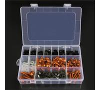 Kit Tuercas Pernos Kit De Tornillos Para Carenado Motocicleta Para HYOSUNG GT250R GT 250 R 250R 2006-2009 Tuercas, Clips Fijación Carrocería Tornillos Carenado Motocicleta(Naranja)