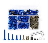 Kit Tuercas Pernos Kit De Tornillos Y Tuercas Para Carenado Motocicleta Para Yamaha MT03 MT-03 MT 03 Instalación Clips Fijación, Pernos Carrocería Tornillos Carenado Motocicleta(Azul)