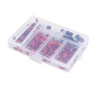 Kit Tuercas Pernos Kit Tornillos Tuercas Carenado Motocicleta Para Para NINJA300 Para NINJA 300 Clips Sujeción Pernos Fijación Carrocería Tornillos Carenado Motocicleta(Rojo)