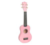 Kit Ukelele 21-inch Ukulele Four-string Hawaiian Guitar Playing Instrument For Beginners(Color:Pink)