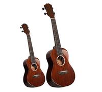 Kit Ukelele Ukelele Profesional Con Protector De Mano Tablero Único Guitarra De Cuatro Cuerdas Para Principiantes(Brown,26 inch)