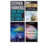 Kit Uma breve história do tempo + Teoria + A história da Física + 1 livros