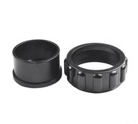 Kit Uniones Clorador Salino 1.9" para IC20 IC40(2pcs) | IC20, IC40, para ajuste perfecto 1.9 pulgadas, plástico , incluye juntas tóricas