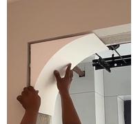 Kit universal de arcos curvados de yeso para balcón y puerta de entrada, fácil instalación, esquinas redondeadas modernas de arco