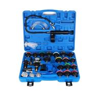 Kit universal de detección de fugas de coche, juego de probador de 28 piezas para pruebas de presión de radiador de refrigeración al vacío