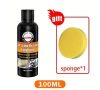 Kit universal de restauración y para faros de coche, reparación de arañazos, cuidado antioxidante, crema de , pasta de reacondicionamiento y reparación de faros