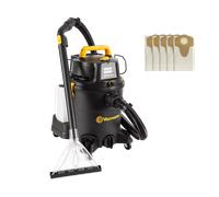 Kit Vacmaster , 23 L, 3 en 1 con bolsa - Aspiradora para sólidos y líquidos y limpiadora de alfombras, con 5 bolsas de repuesto