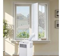 Kit Ventana Abatible Aire Acondicionado Portatil Para Ventanas De Aire Acondicionado Móviles, Secadoras De Ropa, Secador De Aire De Canalización, Climatizador Para Ventanas De Techo (5M)