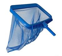 Kit versátil de red de piscina con marco de plástico reforzado, incluye pala inferior y para skimmer de superficie para una eliminación eficiente de desechos