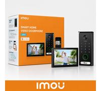 Kit Videoportero 2 Hilos Imou SmartCam WiFi 6, Monitor Táctil HD 7" 5MP Negro