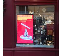 Kit Vitrina Pantalla Samsung y Soporte de Techo - Vertical