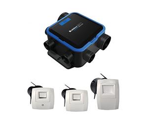 Kit vmc - simple flujo - aldes easyhome hygro compacto Classic - aldes 11033049