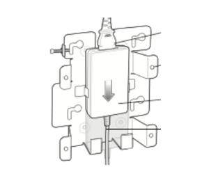 KIT:WALL MOUNT BRACKET CC5000-10 MK3XXX