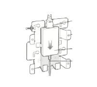 KIT:WALL MOUNT BRACKET CC5000-10 MK3XXX KT-152097-03