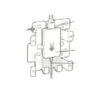 KIT:WALL MOUNT BRACKET CC5000-10 MK3XXX KT-152097-03