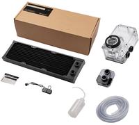 Kit Watercolling Phanteks Glacier EZ-Fit 360mm - Negro (Tubo Flexible)