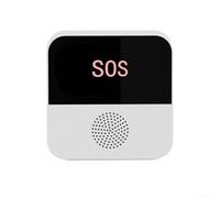 Kit WiFi para cuidadores de ancianos con botón SOS y botón de timbre, sensor de alarma, sistema remoto multiusuario para cuidadores familiares