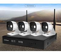 Kit WiFi Sricam Italia NVS002 2 megapíxeles H265 App SriHome con Audio de 2 vías