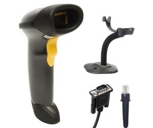 Kit Zebra Escáner LS2208 + Soporte + Cable RS232 + fuente de alimentación