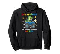 Kita AbandonadoUna Leyenda Va Desde el Terreno Dino Monster Truck Sudadera con Capucha