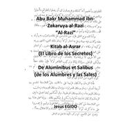 Kitab al-Asrar (El Libro de los Secretos), De Aluminibus et Salibus (de los Alumbres y las Sales)