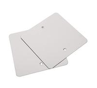 KITANDOVE 2 Tapas De Salida De Acero Inoxidable Para Panel De Acceso Tapa De Orificio De Pared Placa De Cubierta De Salida De Cable Tapa Ciega Para Techo