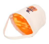 KITANDOVE Cesta De Almacenamiento De Bolsas De Dulces De Halloween Cesta De Calabaza De Mano Para Truco O Trato Para Fiestas