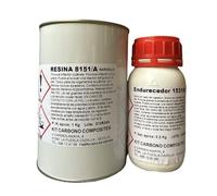 Kitcarbono Resina Tratamiento y Sellado Depositos de Combustible Auto/Moto (60litros) 1,2kg