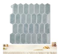 Kitchen Adhesive Wallpaper - Self-Adhesive Tile Panels, Peel and Stick for Renovating, Premium Quality Tile Wrap with Heat-Resistant Shield, Long-Lasting Wall Cover for Protection and Decorating