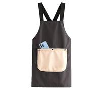 Kitchen Apron - With Removable Towel | Kitchen Apron With Front Pocket And Removable Towel, Ideal for Cooking, Grilling, BBQ, Gardening, Crafting, Painting, Dishwashing, Artists, Stylists, More, Negro