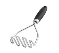 Kitchen Bean Masher - Fruit Smasher 26x8cm, Stainless Steel Hand Tool | Vegetable Ricer For Puree Salad, Long Lasting Pumpkin Smasher Present For Home Cooking Restaurant Chef Meal Prep Butter Avocado
