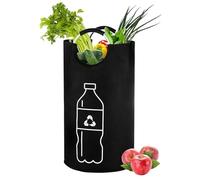 Kitchen Bin | 82L Foldable Heavy Duty Bag With Handle - Reusable Bags - For Can Bottle Indoor Home Office Garage Household Dorm Cabinet