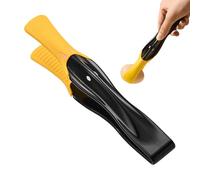 Kitchen Chanclas para cocinar, Duckbill Mouth Design Heat Resistant Silicone Chanclas, 7,24 x 1,18 pulgadas, mango no deslizante, para barbacoa, freír y bq