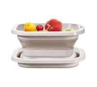 Kitchen Colander, Bowl Strainer, 9.84x8.66x3.94in Folding Design, Double Layer Basket, Food Prep Container, Portable Equipment Build for Spaghetti, Vegetable, Fruit, Pasta, Kitchen