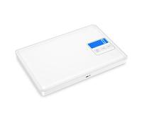 Kitchen Cooking Scale Báscula de cocina Digital 15kg, pantalla LCD, báscula electrónica for alimentos for cocinar, básculas for hornear(Blanco)