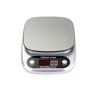 Kitchen Cooking Scale Báscula digital de cocina for alimentos, pantalla LCD acero inoxidable, báscula for, libra Digital for bajar peso, hornear, cocinar, preparar comidas