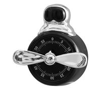 Kitchen Countdown Clock - Pilot Style Mechanical Timer For Cooking Tasks and Study Routines | ABS Shell with Clear Face Smooth Twist Action and Practical Time Tracking