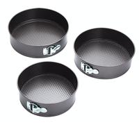 Kitchen craft cake tin set juego de fuentes para tortas con mecanismo