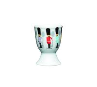 Kitchen craft - huevera de porcelana, diseño de soldados de los niño