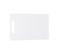 KitchenCraft Tabla de cortar mediana de plástico no tóxico, 30 x 20 cm (12" x 8") - Blanca